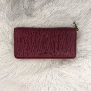 coach accordion zip wallet